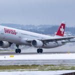 SWISS A321 taking off at Zurich. Photo by Erdem Bileg
