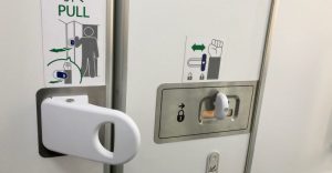 Jamco launch ANA hands-free on board toilet door handles