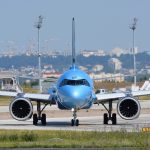 La Compagnie Airbus A321LR at Paris Orly. Photo by Olivier Cabaret