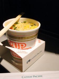 A Nissin Cup Noodle