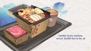 Singapore Airlines' South-east Asian inspired meals