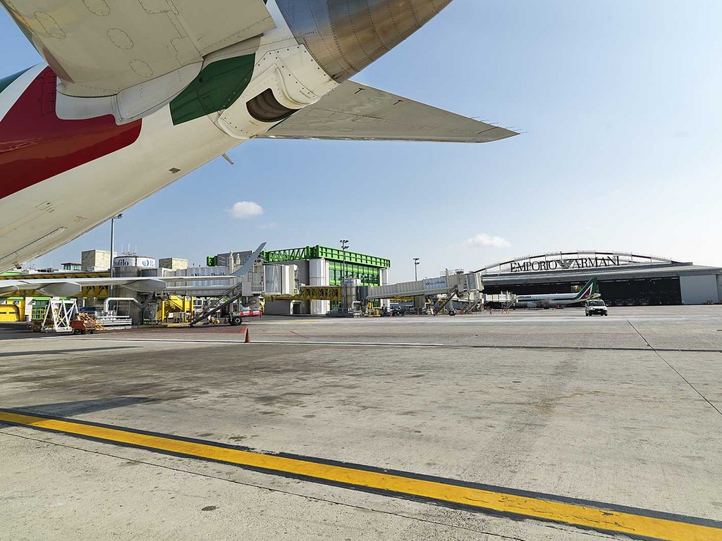 Milan Linate airport. Photo by SEA