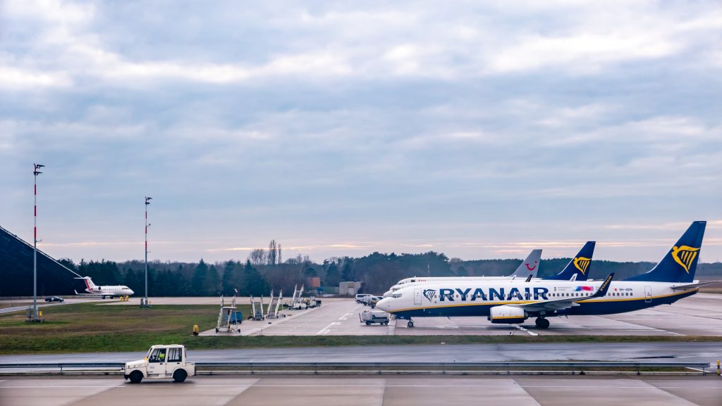 Ryanair planes at stand. Photo by Sangga Rima Roman Selia