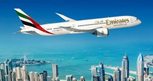 Emirates celebrated its addition to the amber list