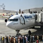Afghan's climbed on top a plane in a desperate attempt to leave the fallen city of Kabul. Dutch people remain stranded due to Dutch Air Force unable to land