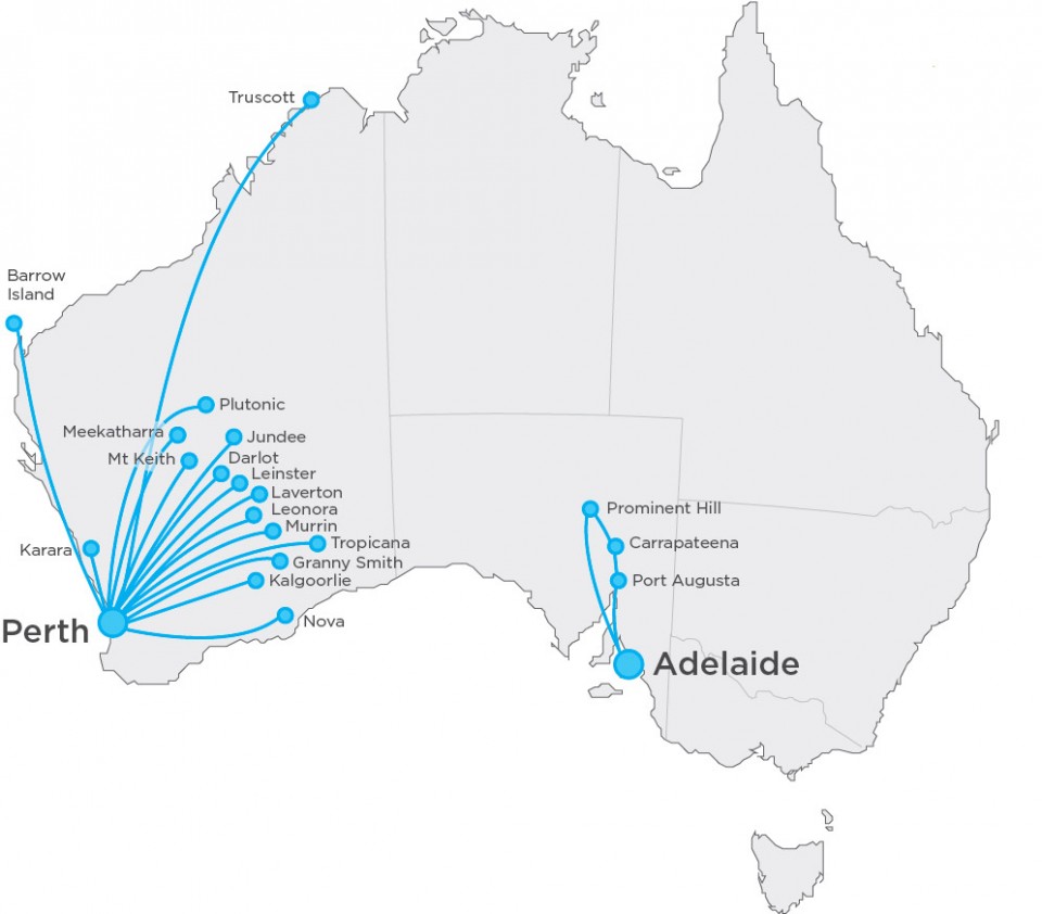 destinations FIFO Cobham