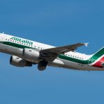 Alitalia Aircraft Take-Off
