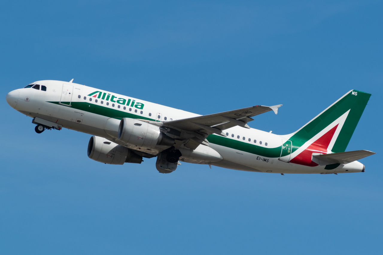 Alitalia Aircraft Take-Off