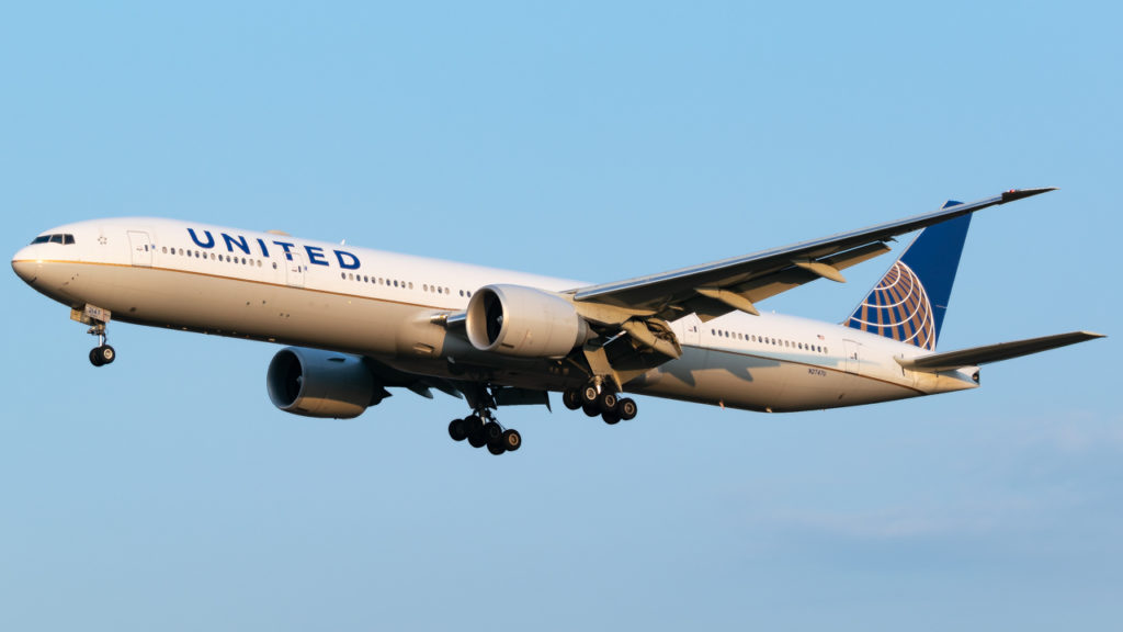 United B777