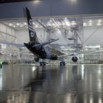 Showing Air New Zealand hangar in Auckland