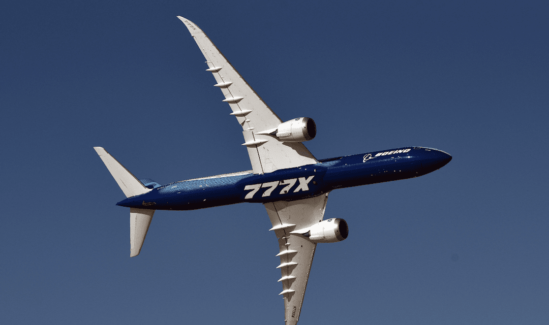 Boeing 777X Makes its Public Debut