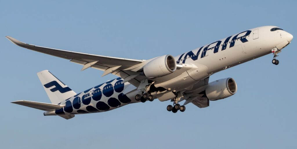 Finnair Airbus A350 © Anujan Anton Jerad/TravelRadar