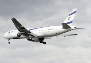 An El Al Boeing 777 Departs Tel Aviv's Ben Gurion Airport
