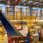 A321 XLR being assembled
