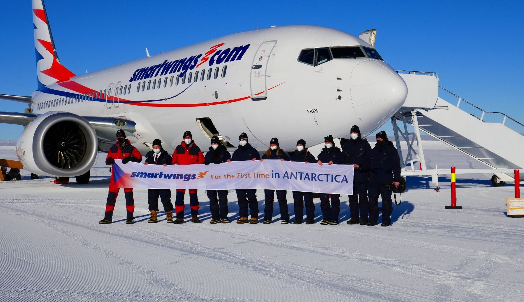 smartwings antartica boeing 737 max