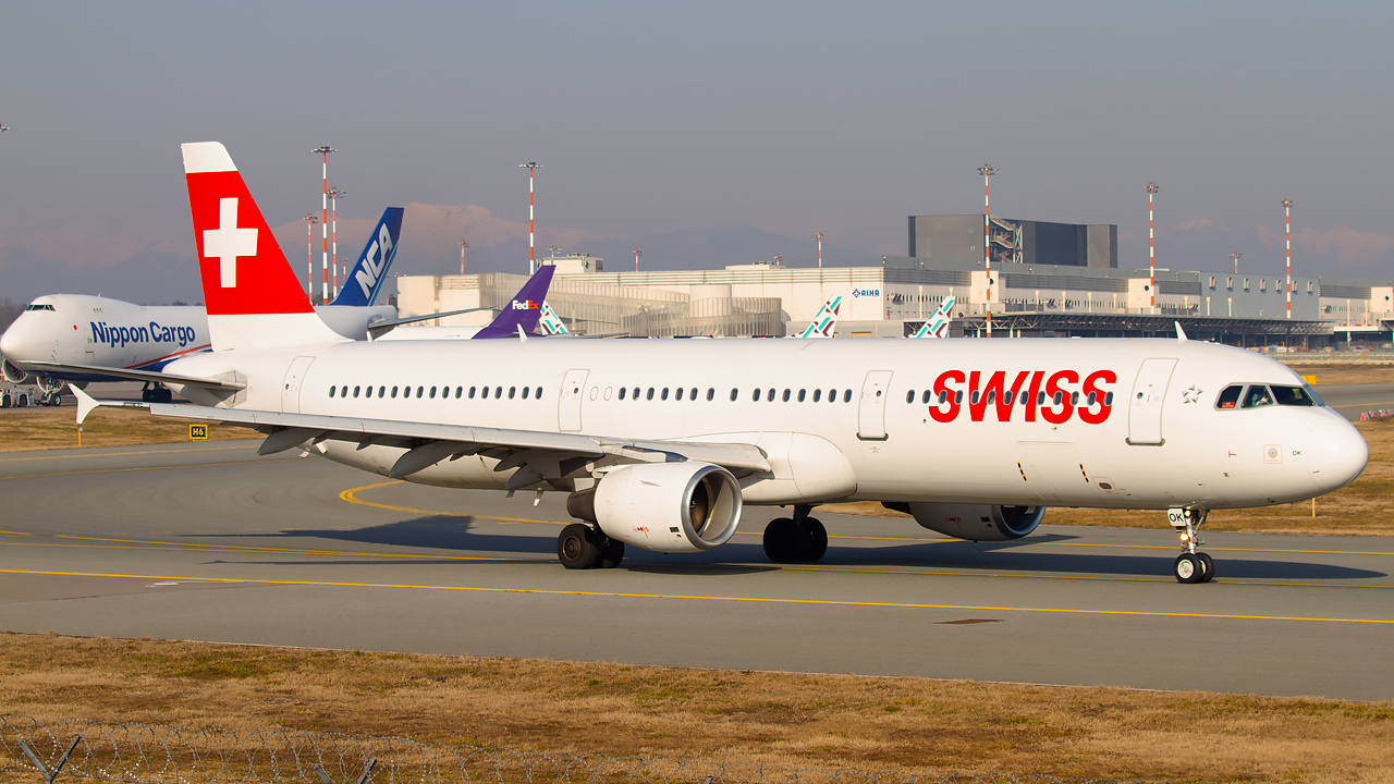 SWISS A321 taxiing. @ Andrea Ongaro / Trave Radar