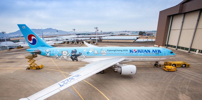 Korean air olympics