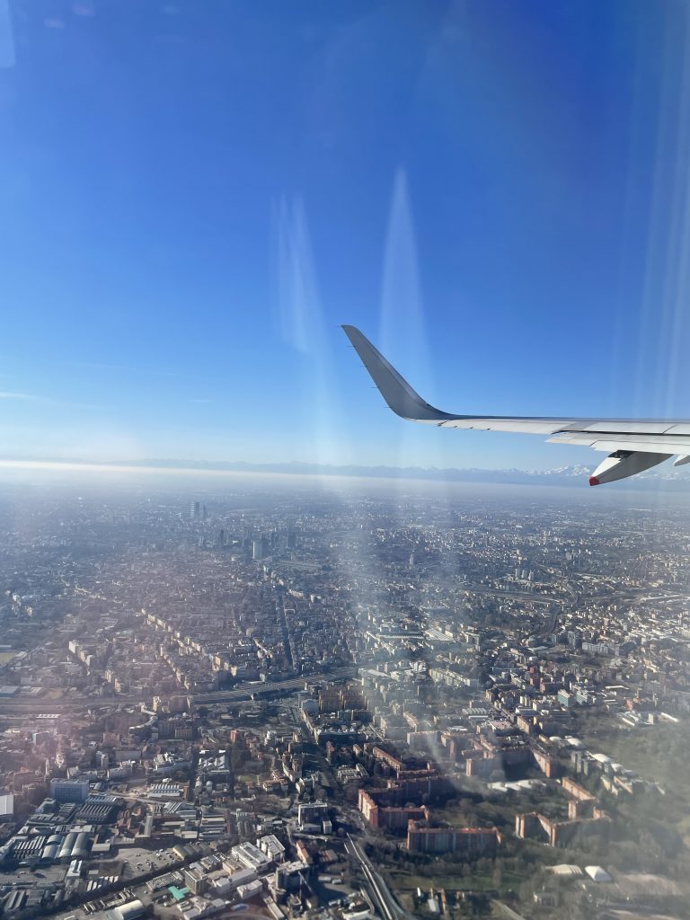 Leaving Milan to our left. @ Giacomo Amati / Travel Radar