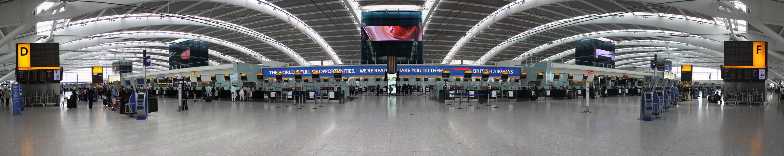 London Heathrow Terminal 5 departure hall
