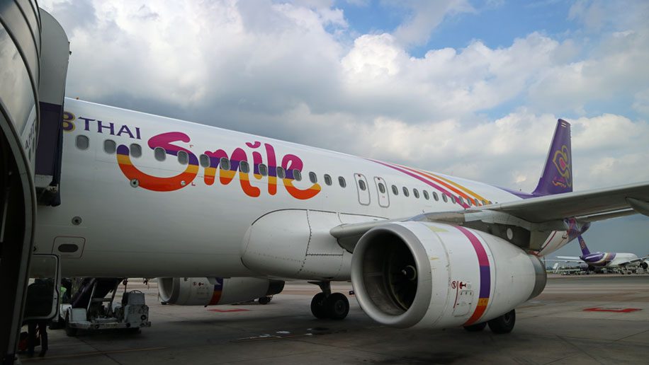 Thai smile aircraft