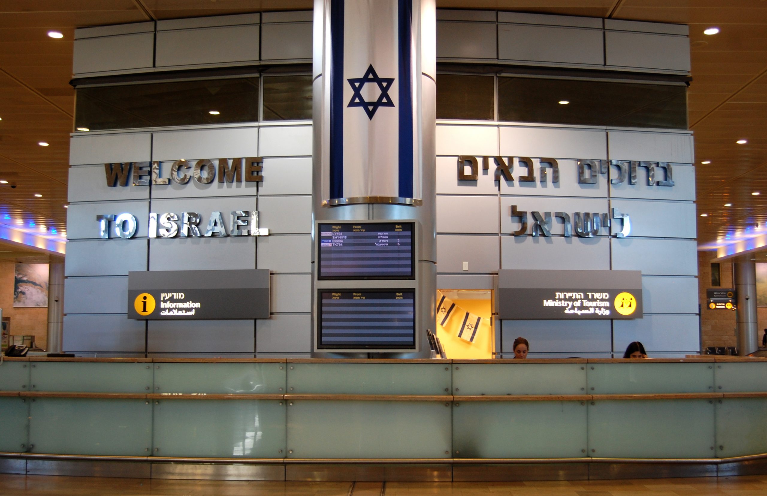 Israel Ben Gurion Nine Arrested