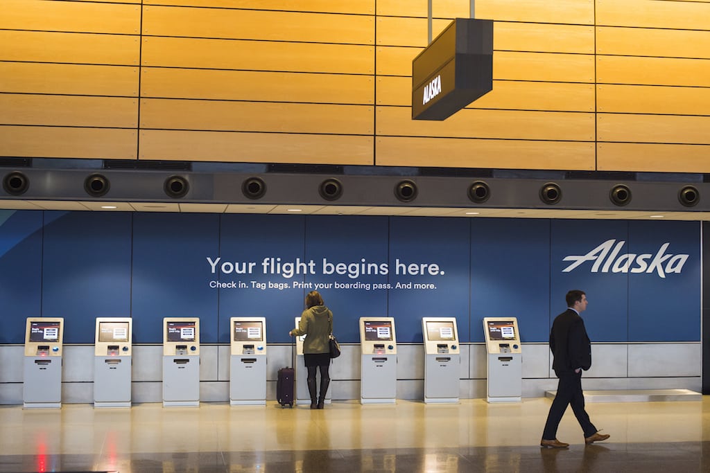 Alaska Airlines Check in