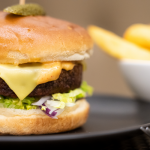 british airways plant-based burger