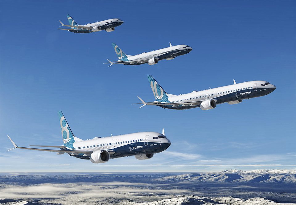 Boeing 737 Max planes
