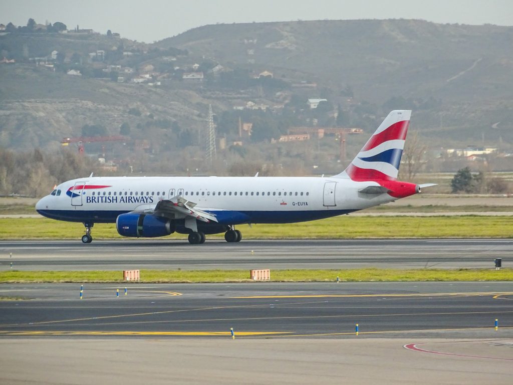 British Airways a320 spain travel restrictions