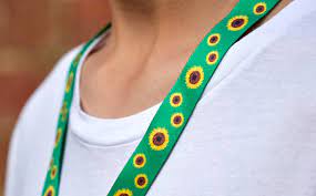 Sunflower lanyard