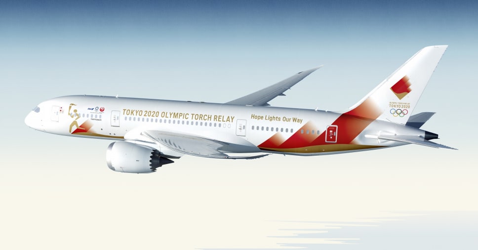 Olympic livery jal