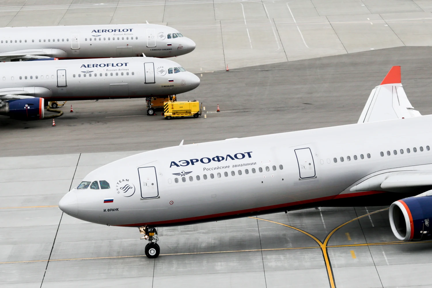 Aeroflot aircraft
