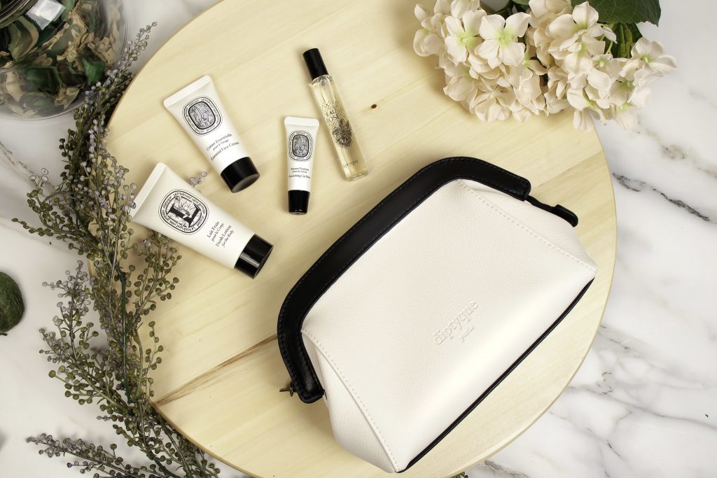 diptique qatar airways amenity kit