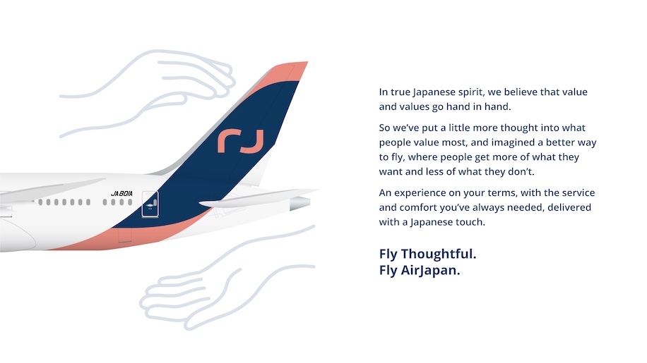 Their values © AirJapan