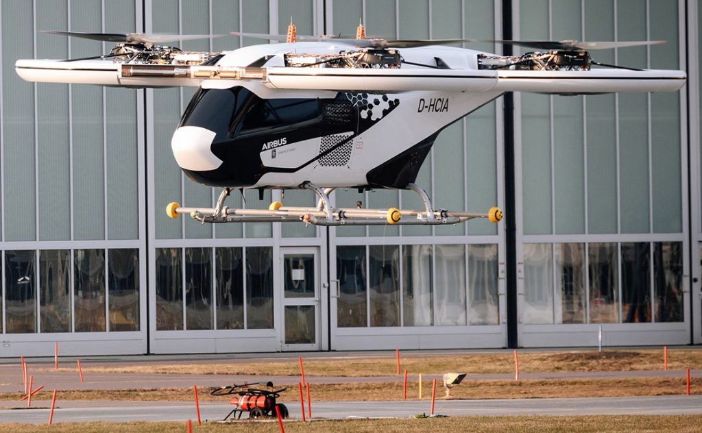 Airbus testing eVTOL technology