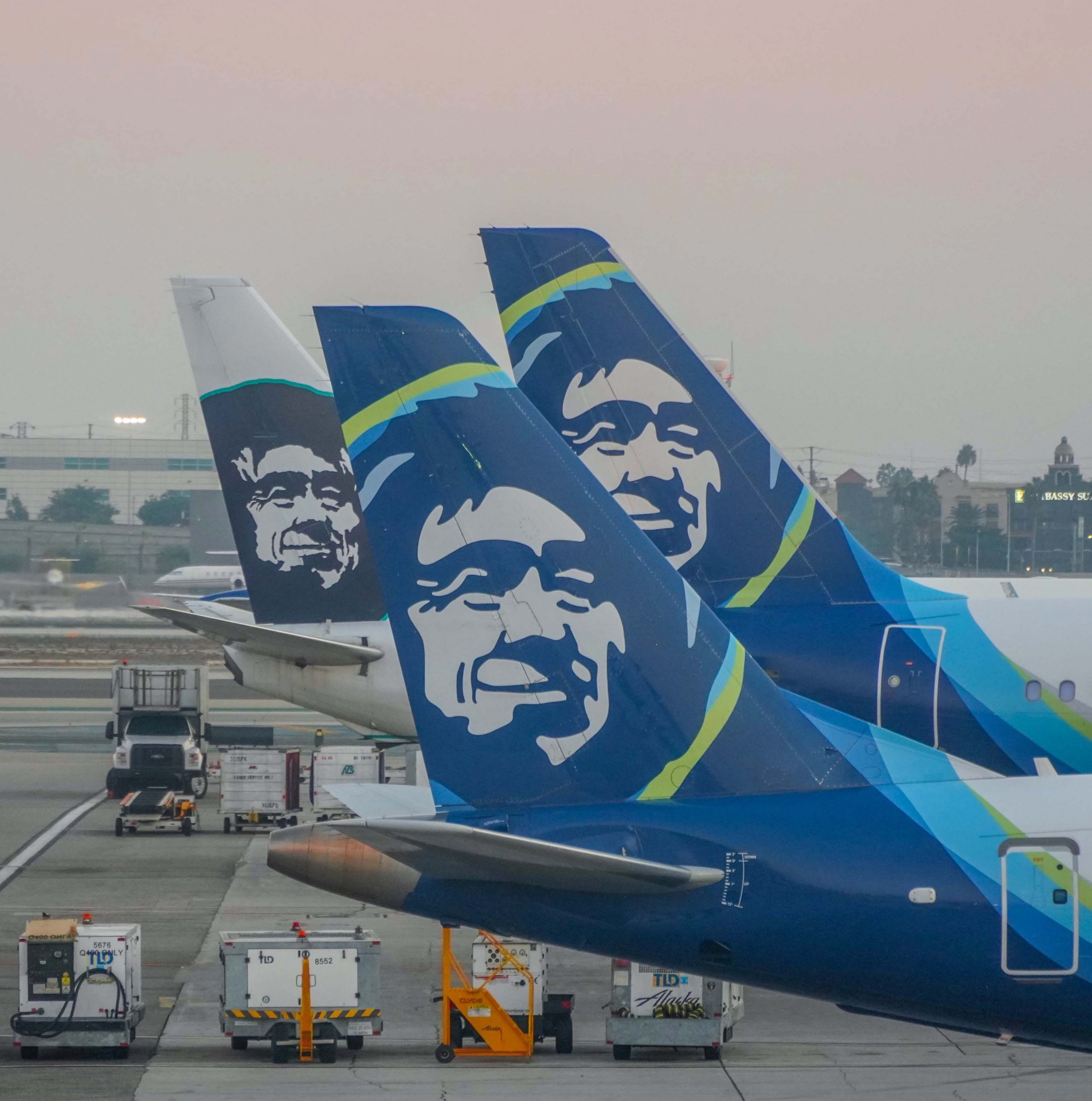 Alaska Airlines tales of planes