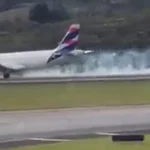 LATAM flight LA4292 landing