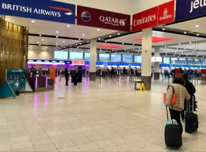 Gatwick Airport's South Terminal interior 
