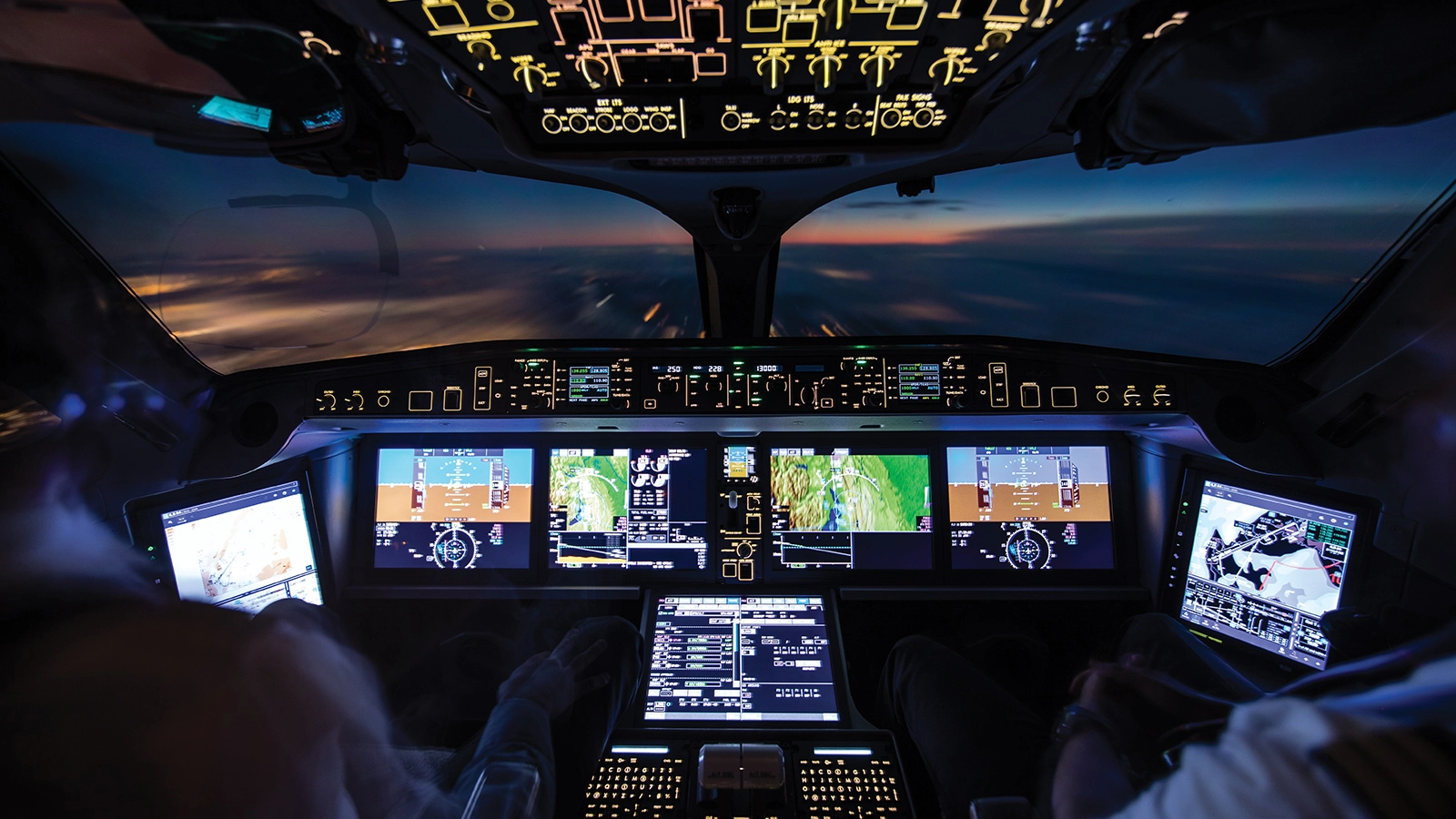 aircraft cockpit
