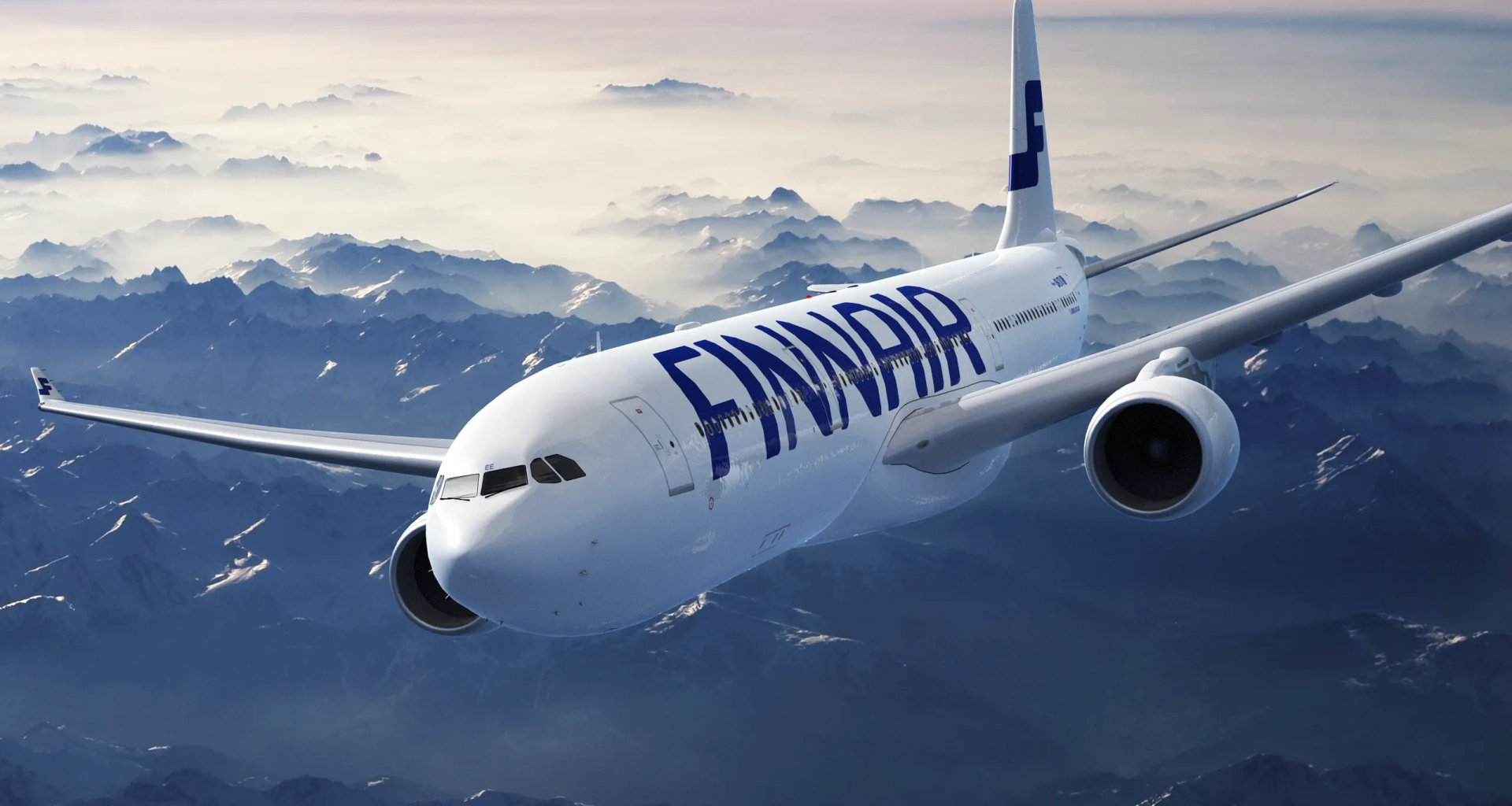 Finnair aircraft airborne