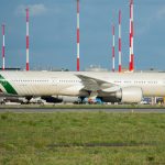 AZ B777-300ER at stand. @ Marco Macca / Travel Radar