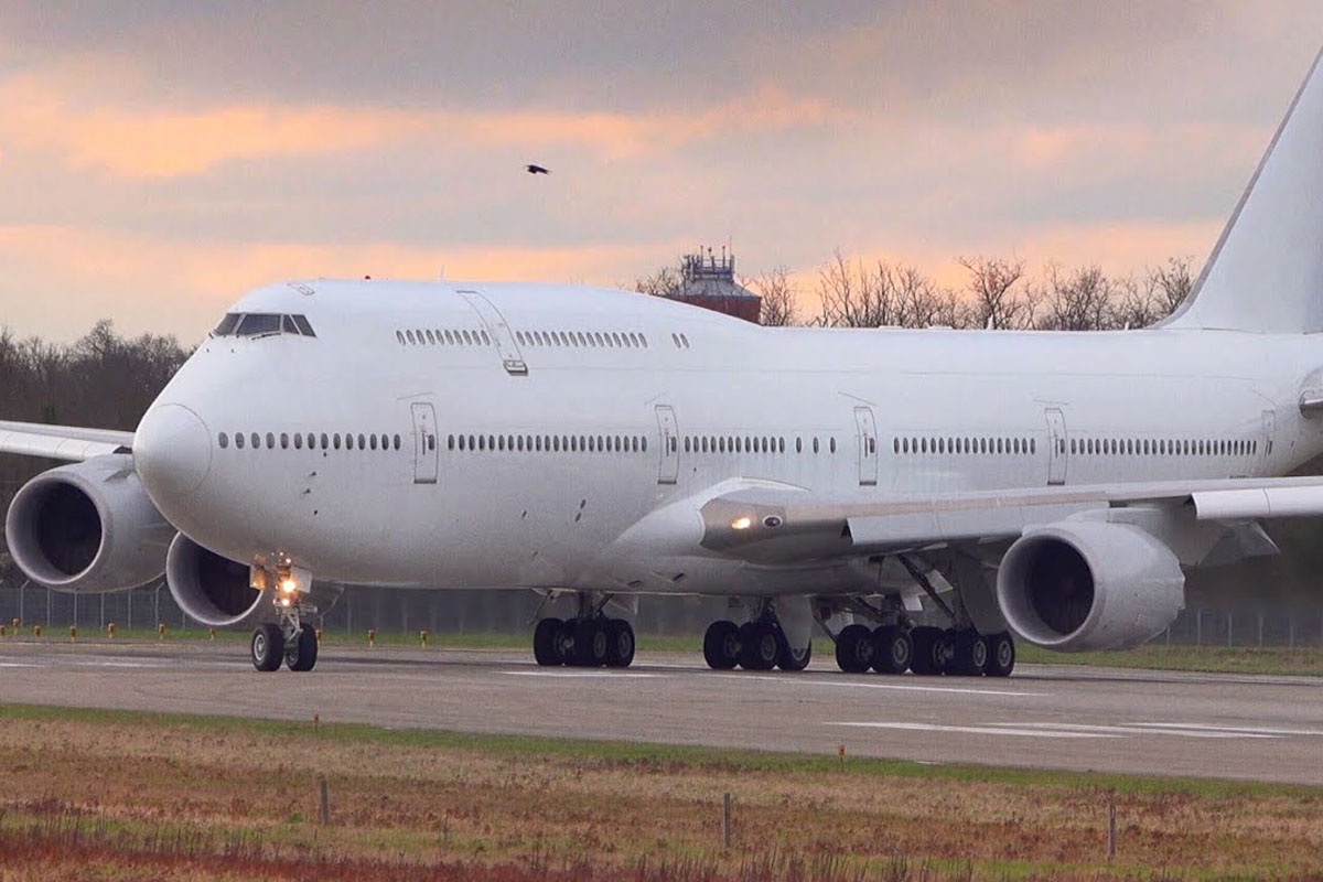 Saudi royal Boeing 747-8 never used