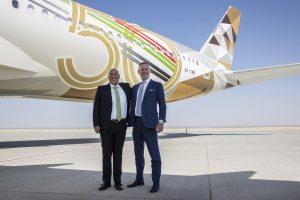 Etihad Airbus A350-1000s