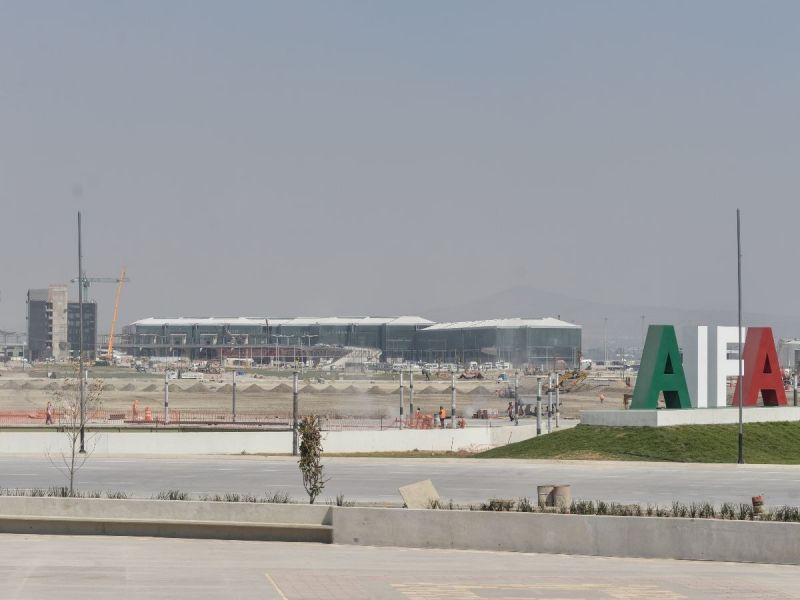 Felipe Ángeles International Airport exterior, Mexico FAA