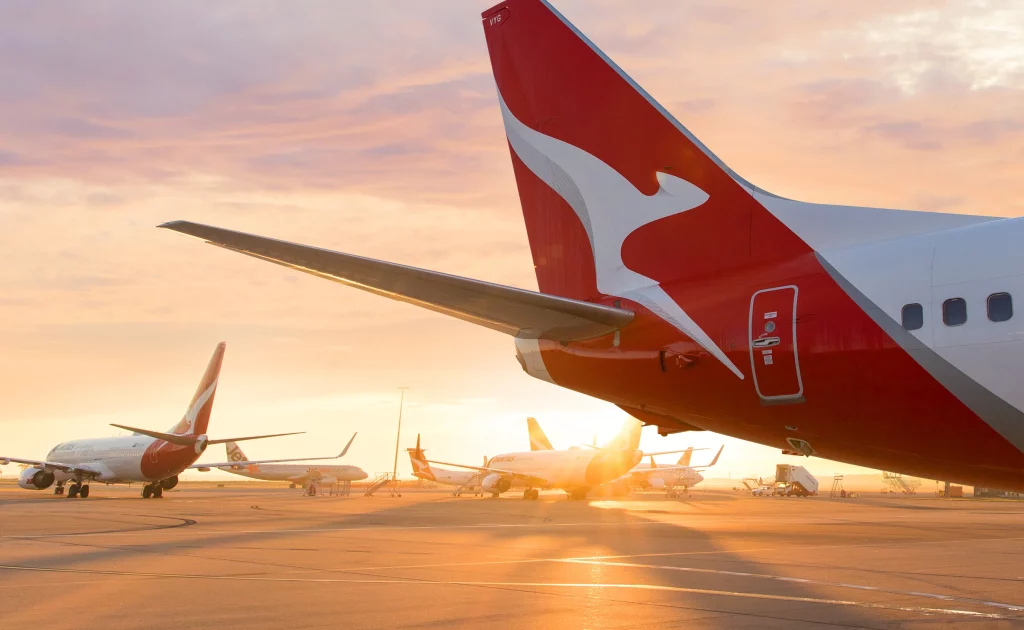 Qantas aircraft
