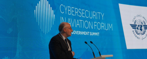ICAO President Salvatore Sciacchitano speaking at the WGS 2022