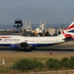 British Airlines at Lisbon Airport