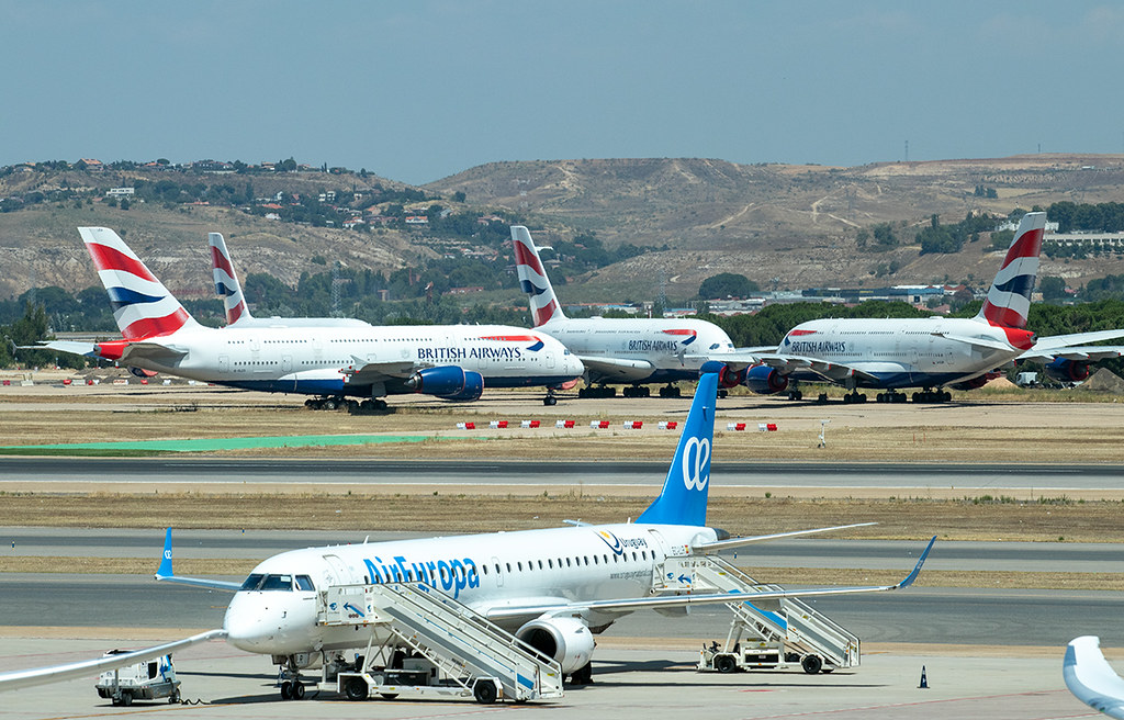 British airways at madrid
