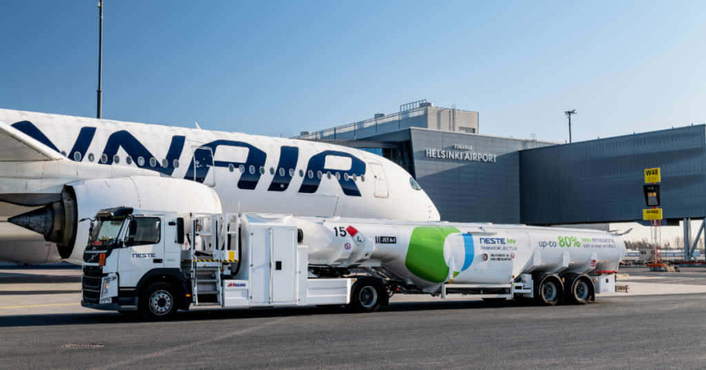 Neste Ryanair sustainable aviation fuel