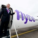 Flybe inaugural flight from birmingham to belfast